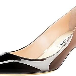 Women's Shoes Low Heels Pointy Toe Kitten Heel Daily Pumps