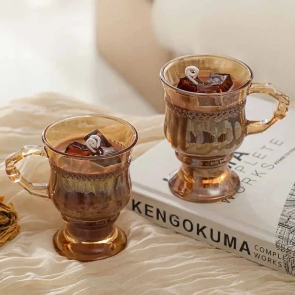 Ins Vintage Creative Handmade Glass Simulated Iced American Coffee Aroma Candle Romantic Ambiance Home Decorative Ornament - Image 6
