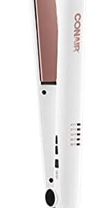 Conair Double Ceramic Flat Iron, 1-inch