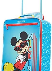 American Tourister Disney Softside Upright Luggage, Mickey, Carry-On 18-Inch | Kids' Luggage